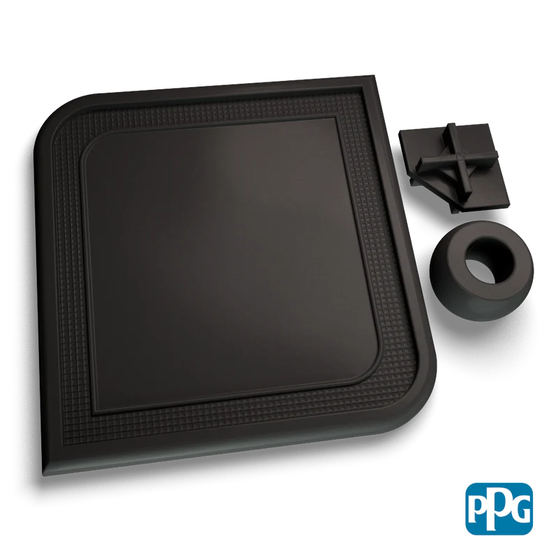 BLACK PCU99101B Powder Coating
