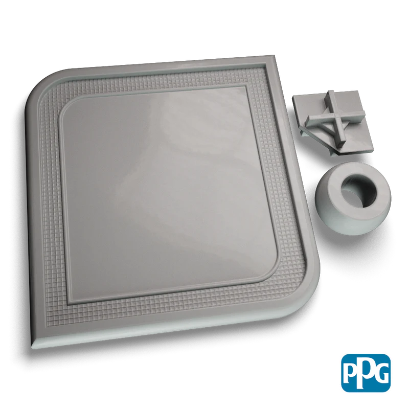 REFLECTION SILVER POLYESTER	T3-9192
