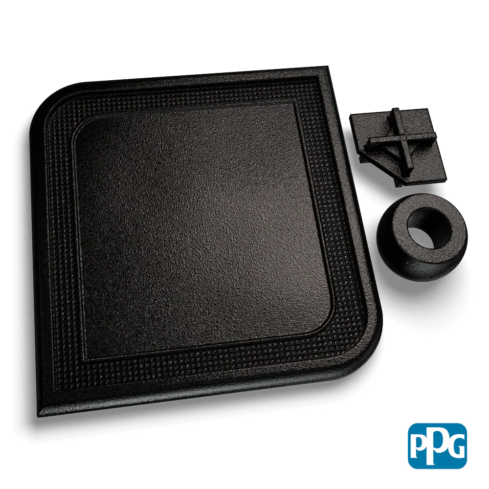 SMALL BATCH High Temperature Powder Coating - Black Texture