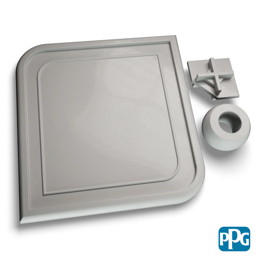 JOHN DEERE GRAY PRIMER HYBRID Powder Coating