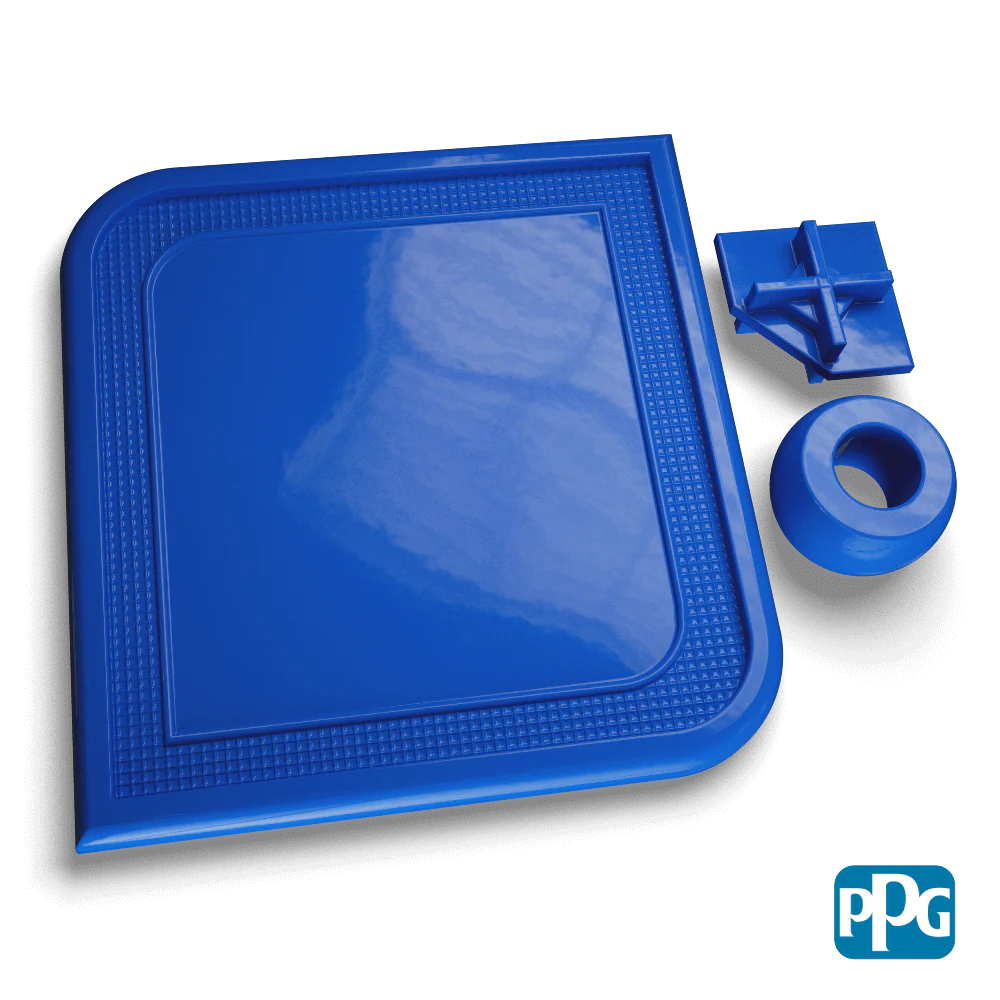 New Blue UD Powder Coating
