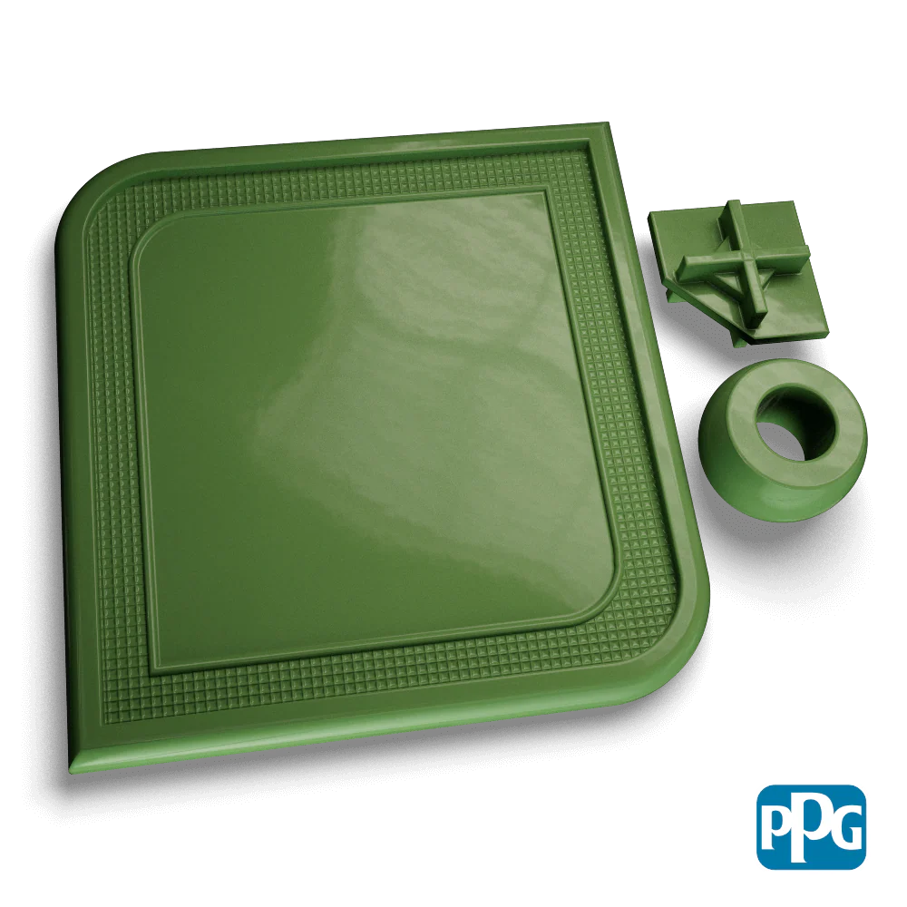 Small Batch PPG Powder Coatings GREEN