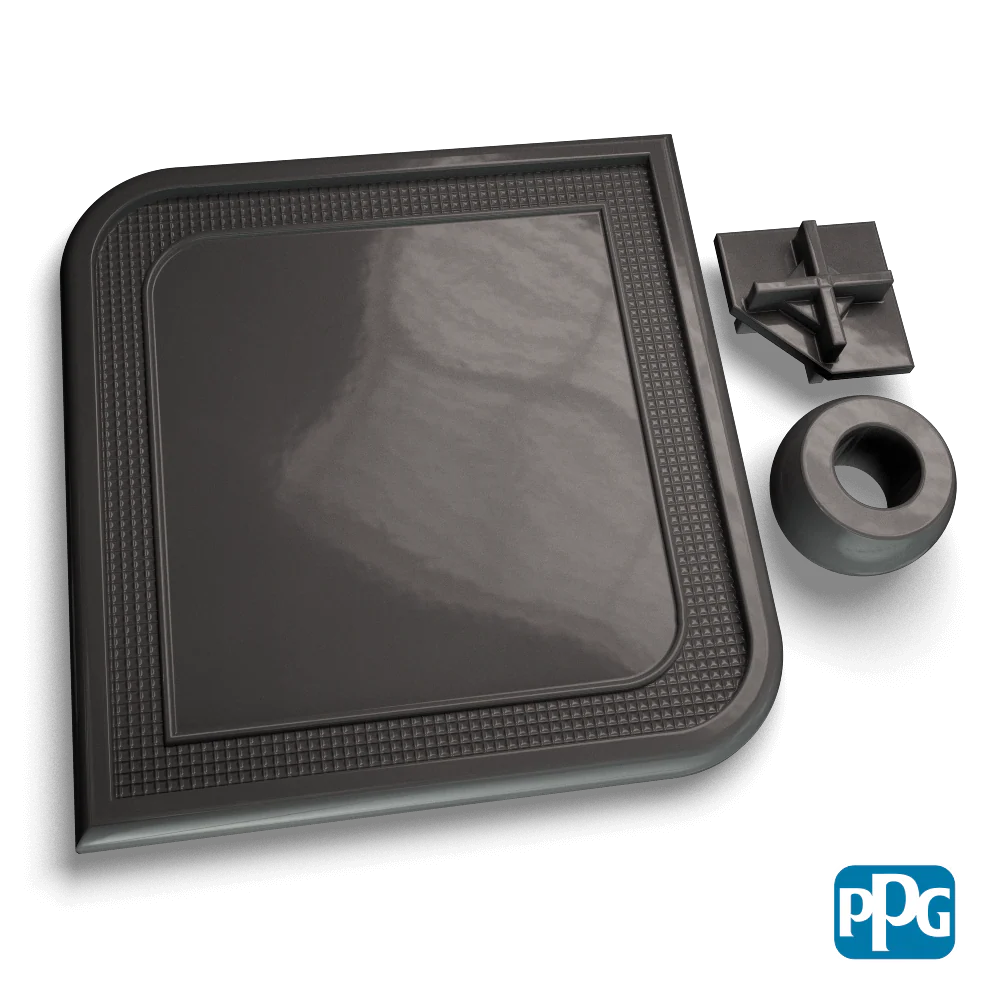 Small Batch PPG Powder Coatings CE GRAY
