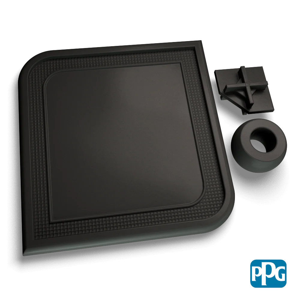 Small Batch PPG Powder Coatings DULL BLACK