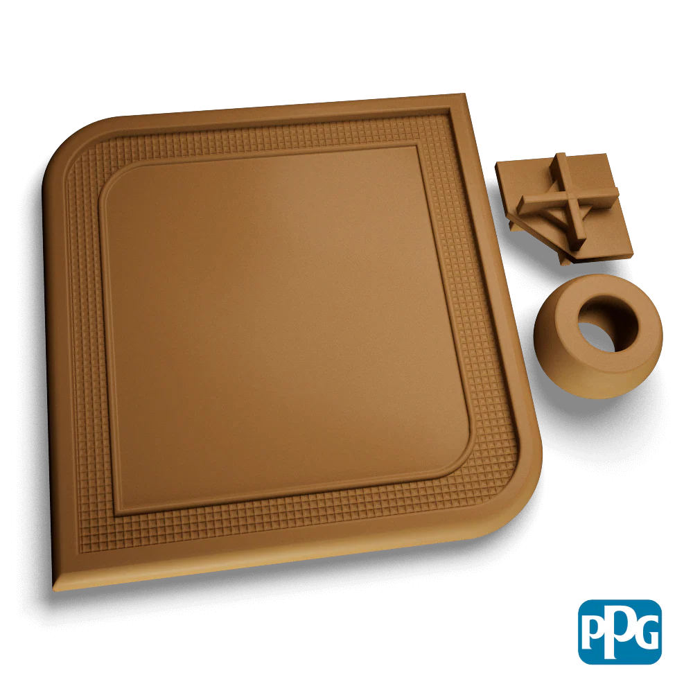 SMALL BATCH RAL 8000 GREEN BROWN MATTE AAMA 04