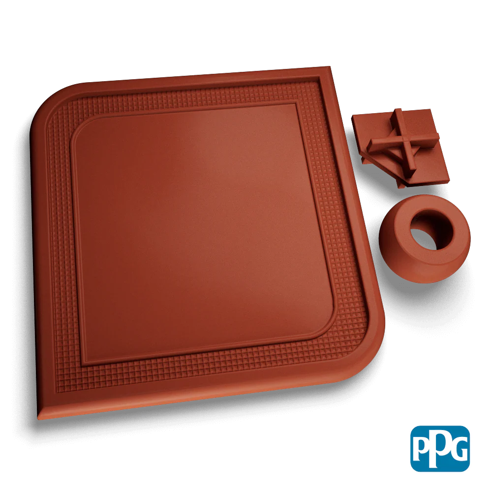 SMALL BATCH RAL 8004 COPPER BROWN MATTE AAMA 04