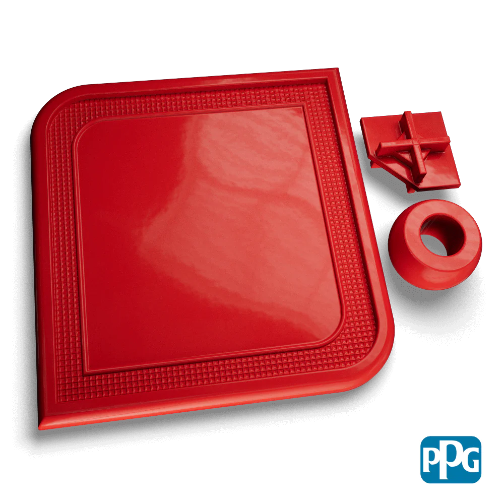 Small Batch PPG Powder Coatings RAL 2002 VERMILION