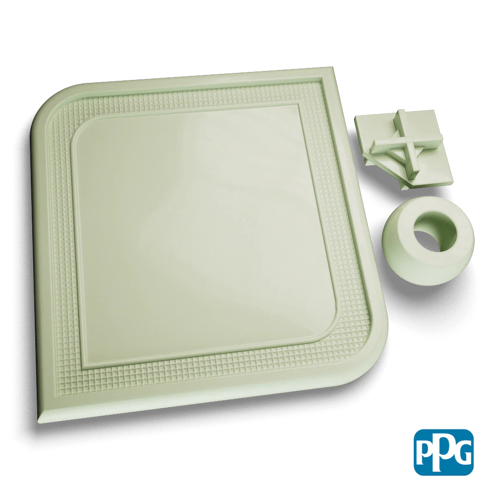 RAL 6019 PASTEL GREEN Powder Coating