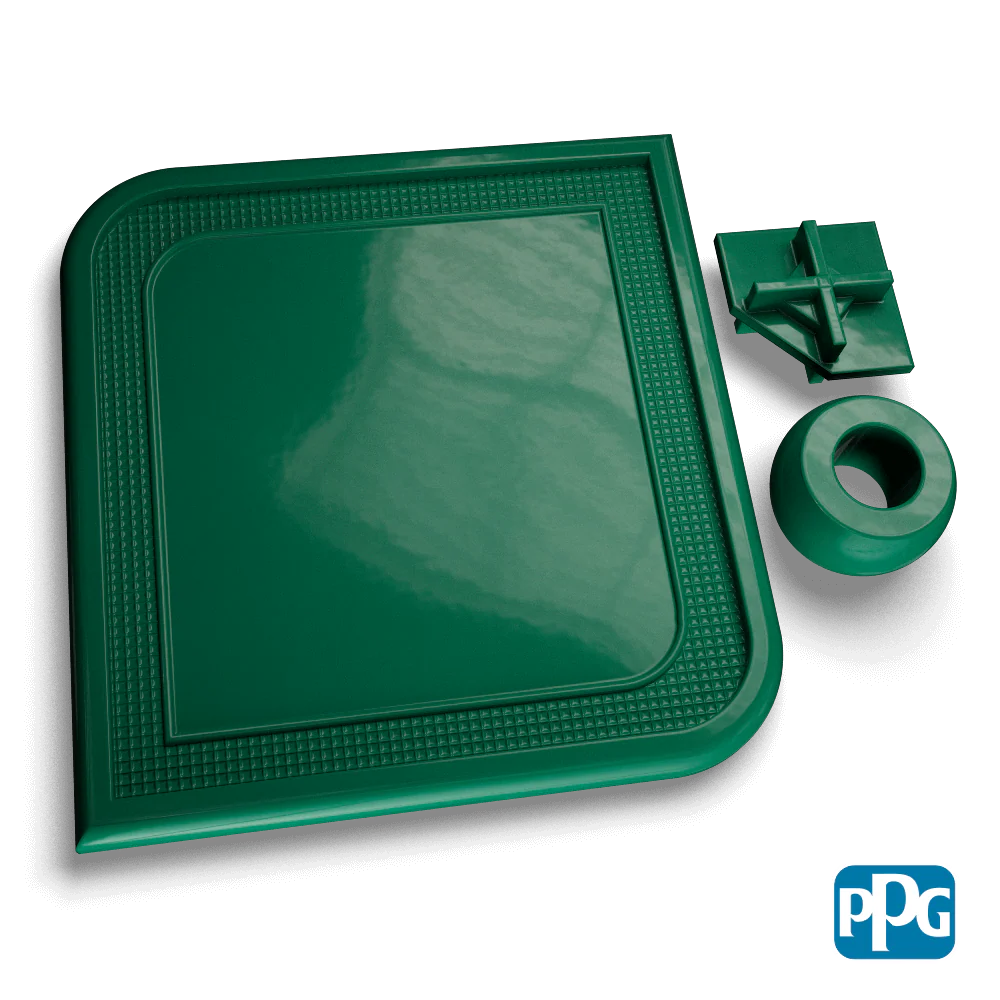 Small Batch PPG Powder Coatings RAL 6026 OPAL GREEN AAMA 04