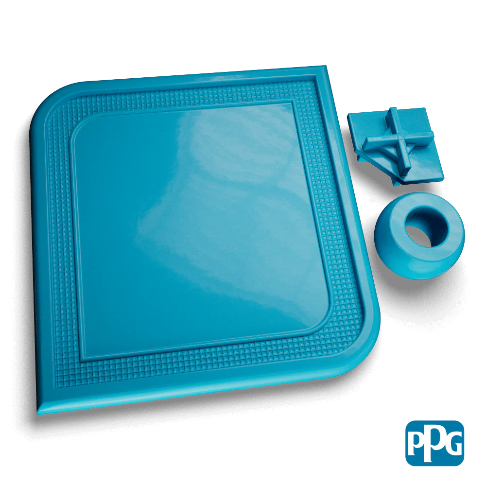 RAL 5012 LIGHT BLUE Powder Coating