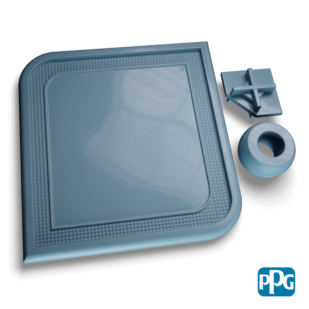 Small Batch PPG Powder Coatings RAL 5014 PIGEON BLUE