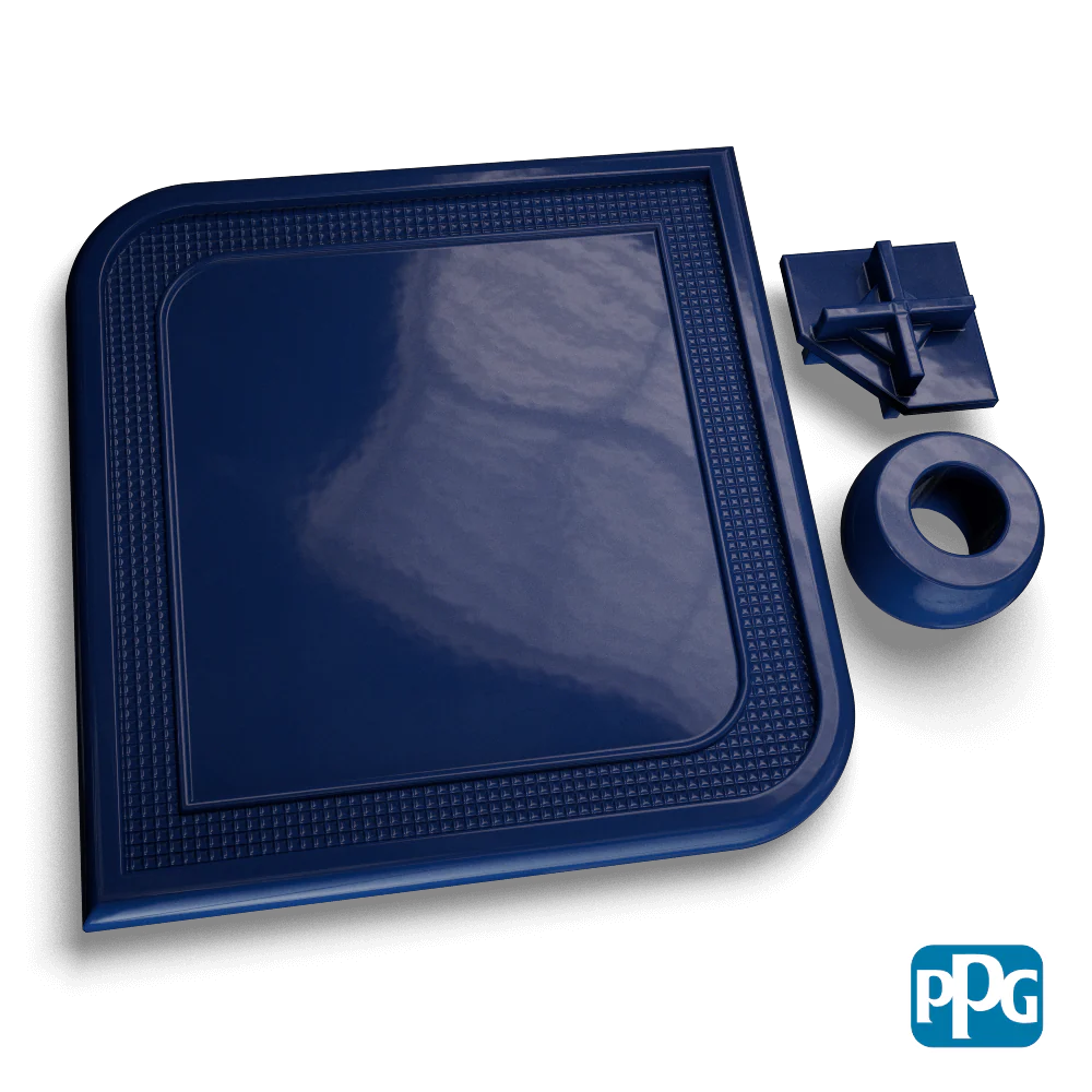 Small Batch PPG Powder Coatings RAL 5022 NIGHT BLUE