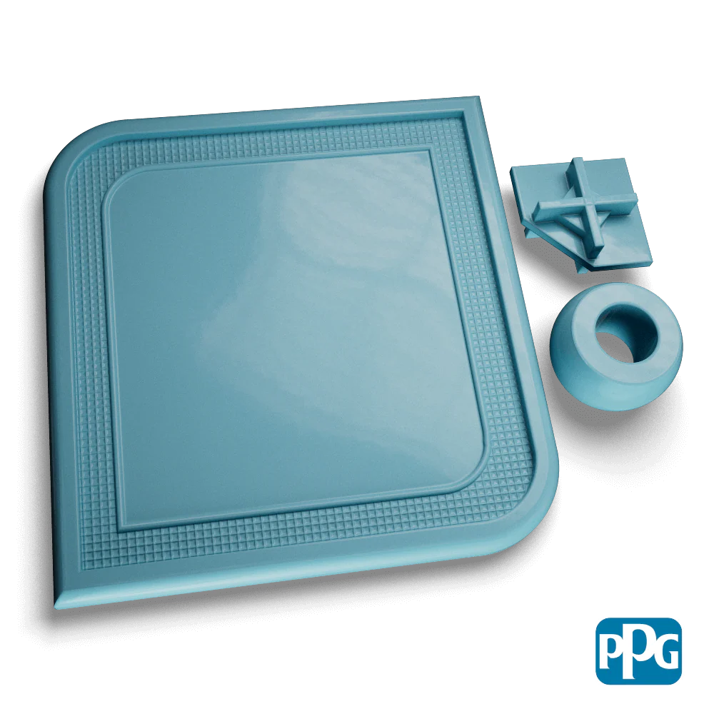 Small Batch PPG Powder Coatings RAL 5024 PASTEL BLUE
