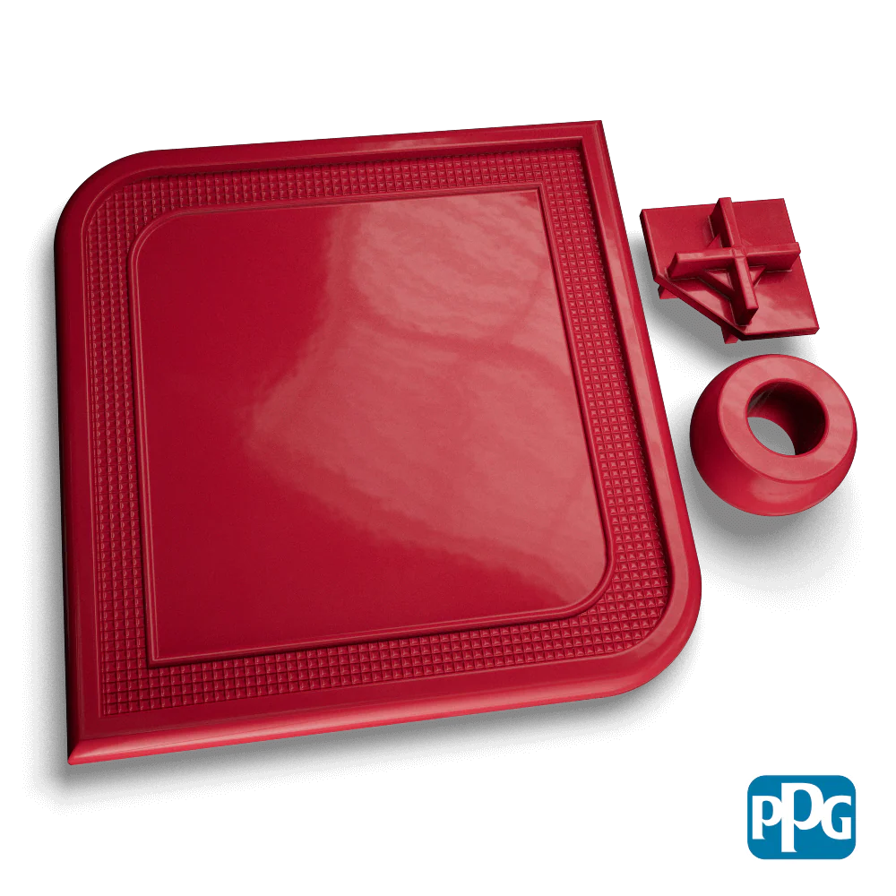 Small Batch PPG Powder Coatings RAL 3031 ORIENT RED