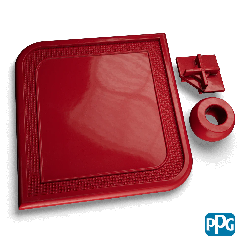 Small Batch PPG Powder Coatings RAL 3013 TOMATO RED