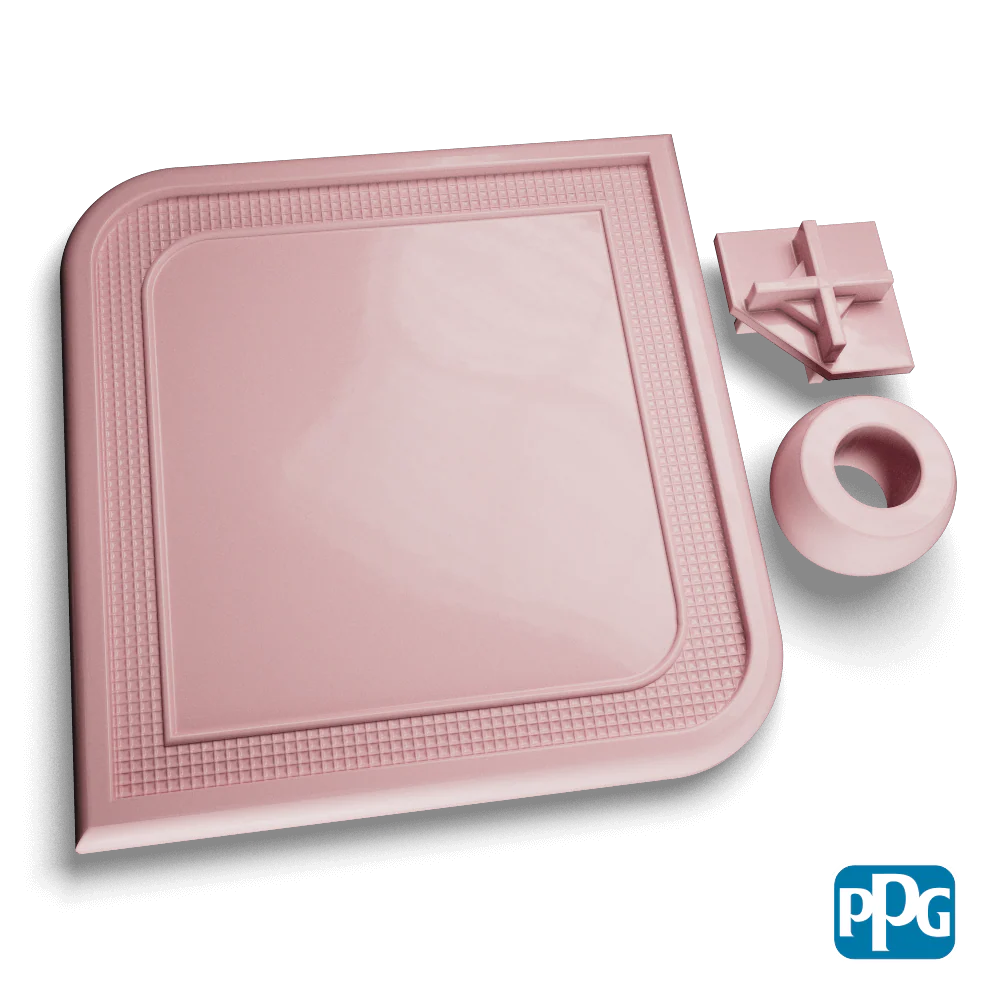Small Batch PPG Powder Coatings RAL 3015 LIGHT PINK