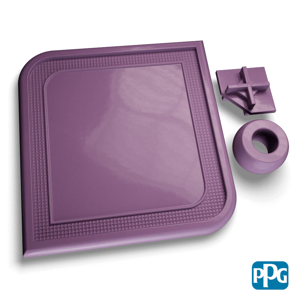 Small Batch PPG Powder Coatings RAL 4001 RED LILAC