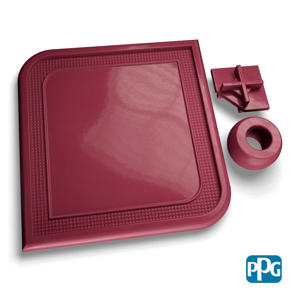 Small Batch PPG Powder Coatings RAL 4002 RED VIOLET