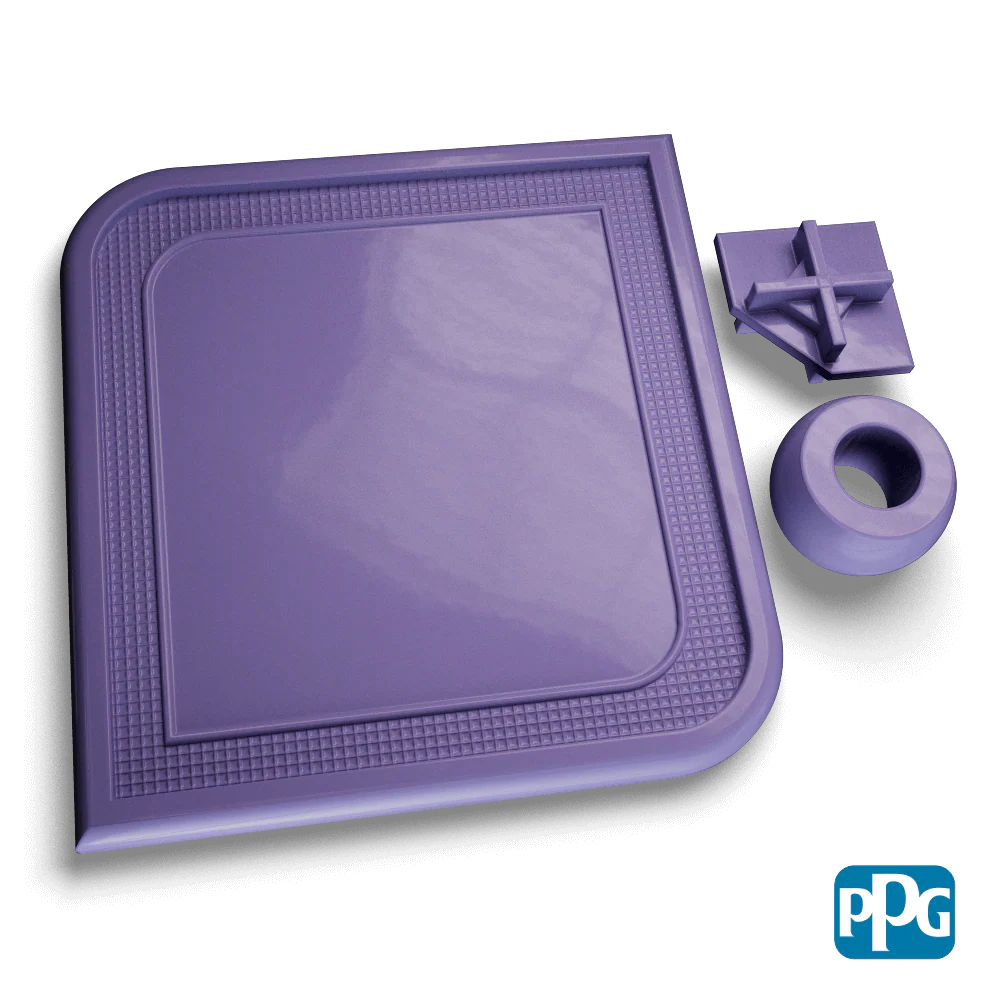 Small Batch PPG Powder Coatings RAL 4005 BLUE LILAC