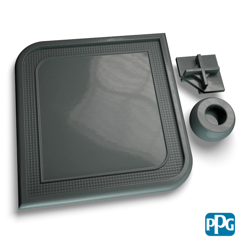 DARK GRAY POLYESTER