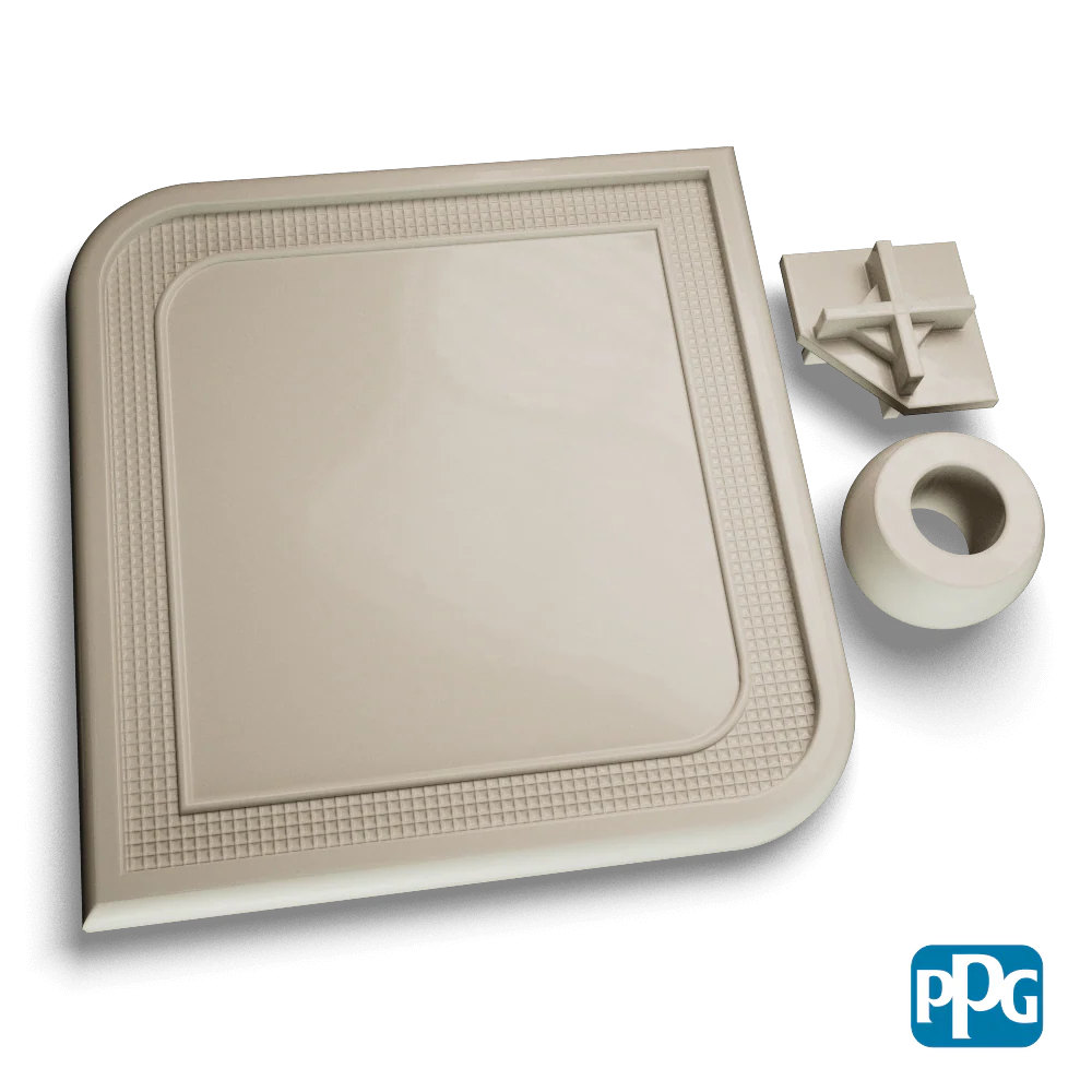 Small Batch PPG Powder Coatings RAL 7032 PEBBLE GRAY AAMA 04