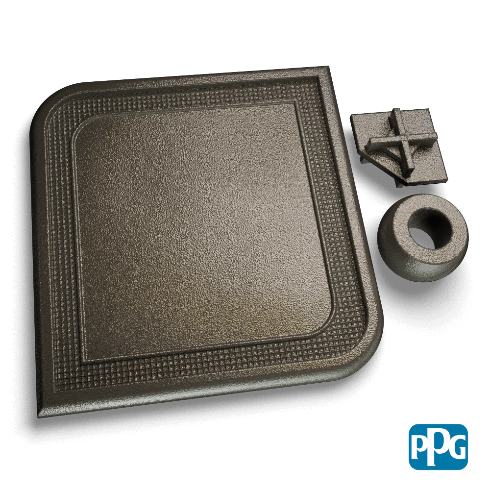 SMALL BATCH RAL 7022 UMBRA GRAY TEXTURE AAMA 04