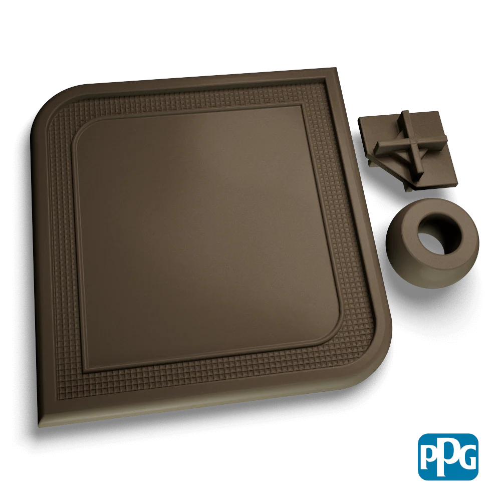 SMALL BATCH RAL 7013 BROWN GRAY MATTE AAMA 04