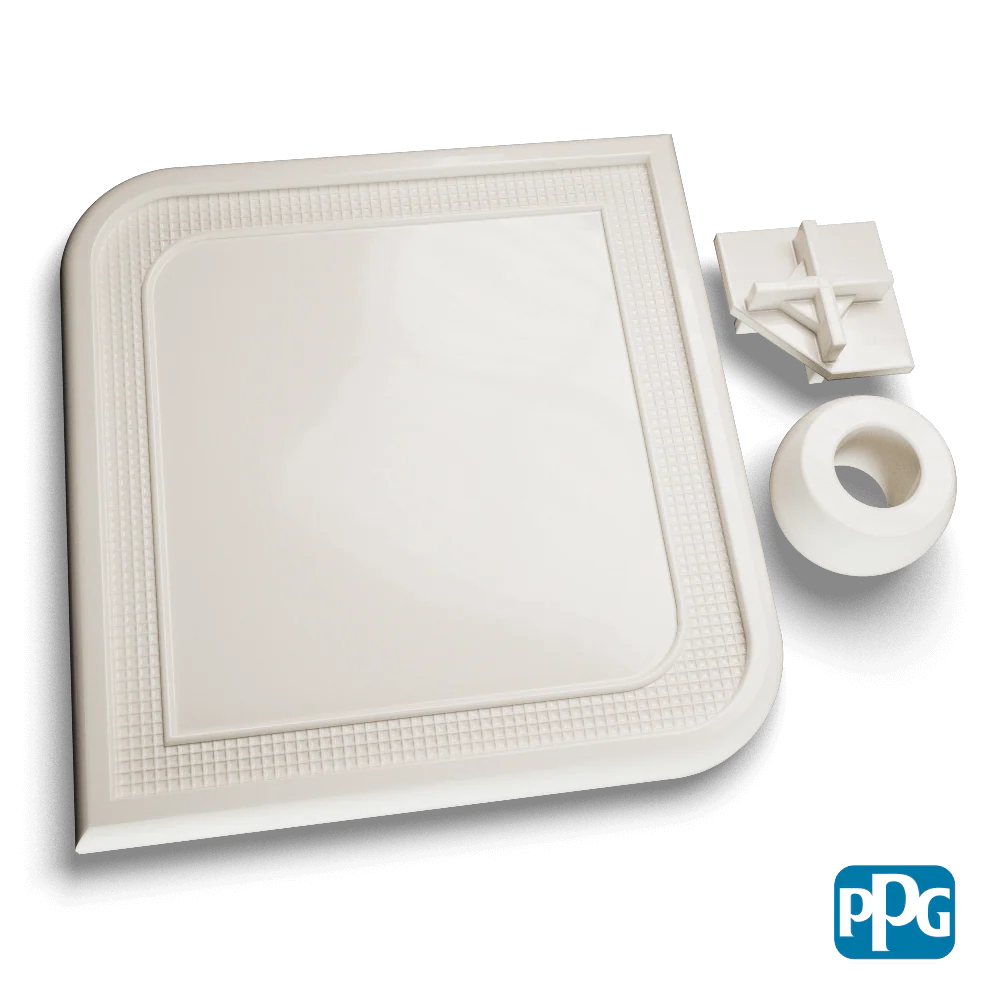 Small Batch PPG Powder Coatings RAL 9010 PURE WHITE