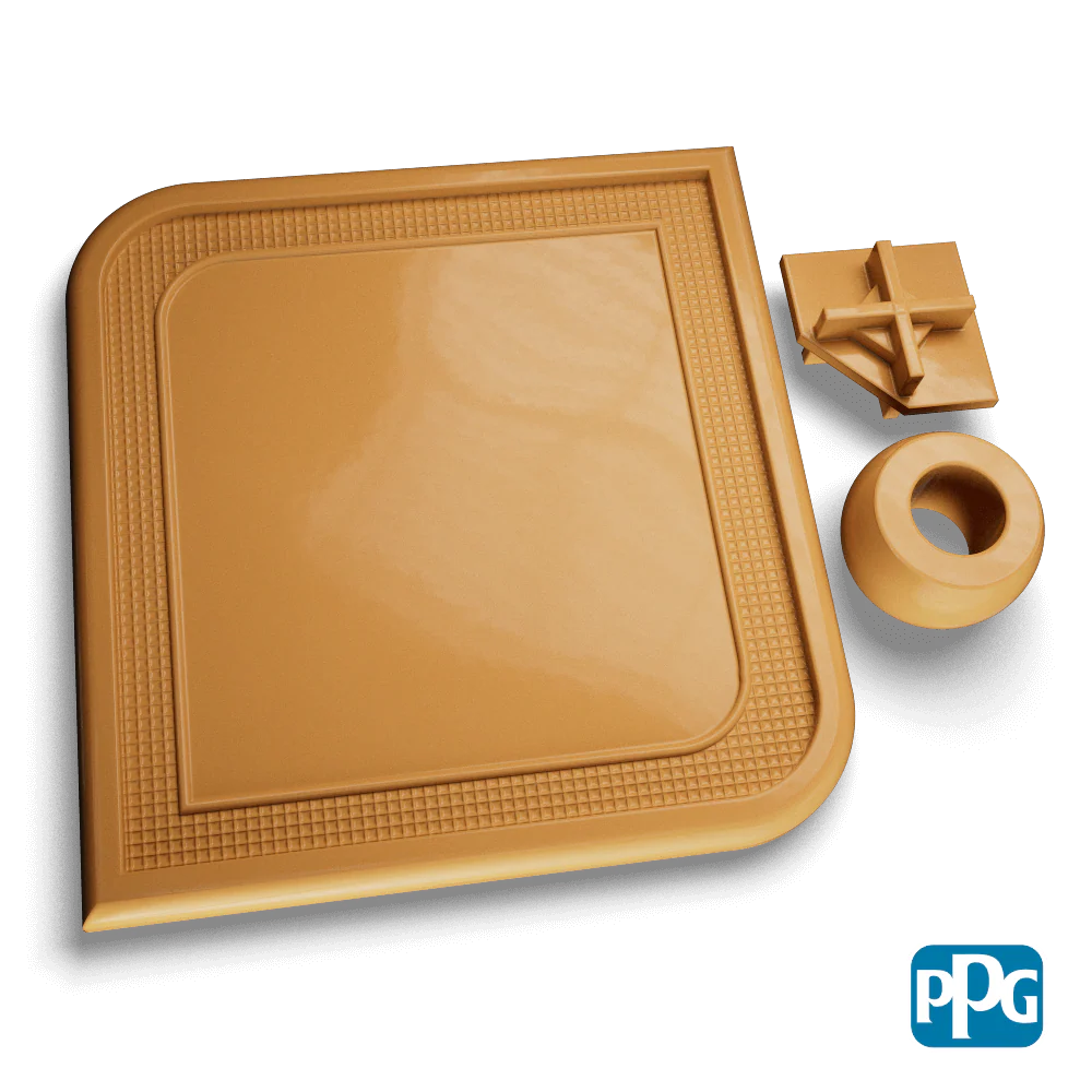 Small Batch PPG Powder Coatings YELLOW