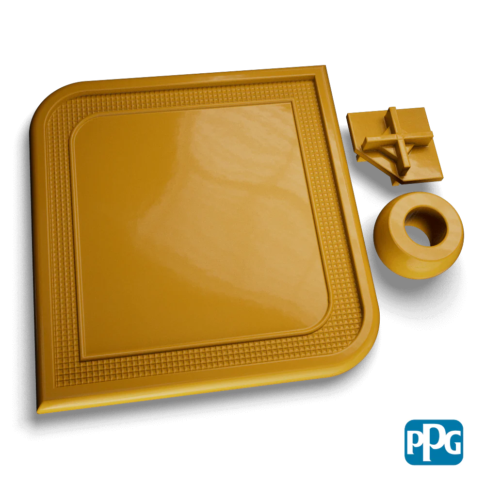Small Batch PPG Powder Coatings RAL 1027 CURRY
